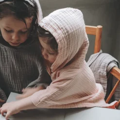 Poncho, Rose Smoke, 1-3 år, 80/98