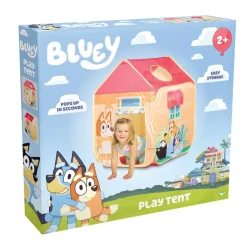 Pop-up legeteltet med Bluey og Bingo