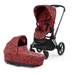 Priam duovogn - rockstar/matt black