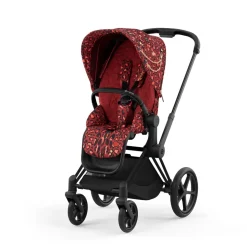 Priam klapvogn - rockstar/matt black