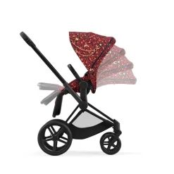 Priam klapvogn - rockstar/matt black