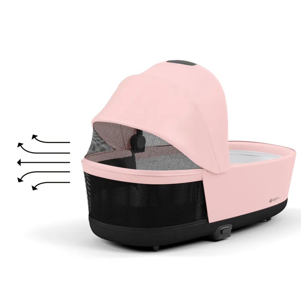 PRIAM Lux Barnevognskasse - Peach Pink