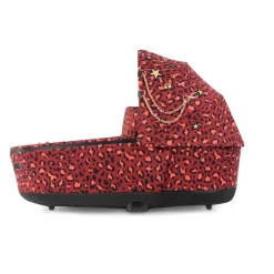 PRIAM Lux Barnevognskasse - Rockstar Rosenrot Red