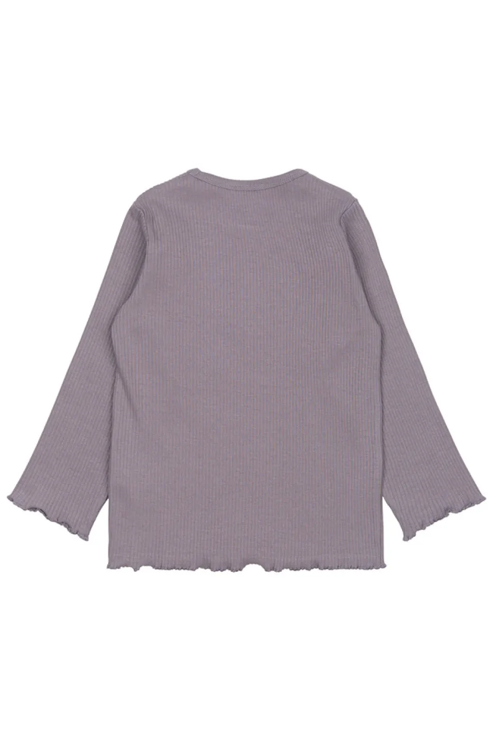 Princess Rib Bluse - GRAY RIDGE