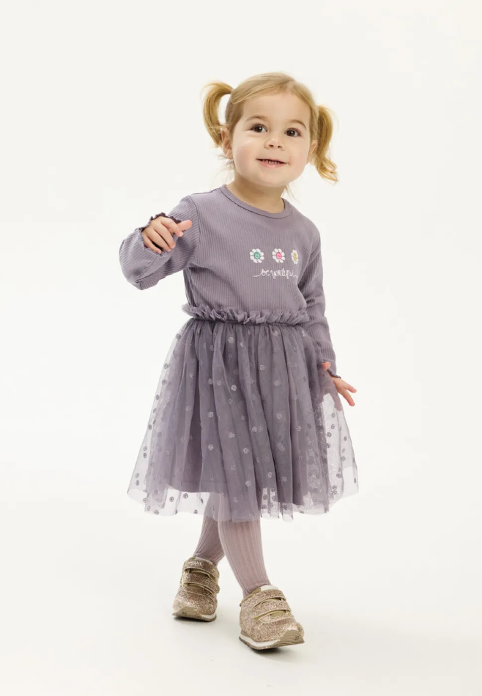 Princess Rib Bluse - GRAY RIDGE