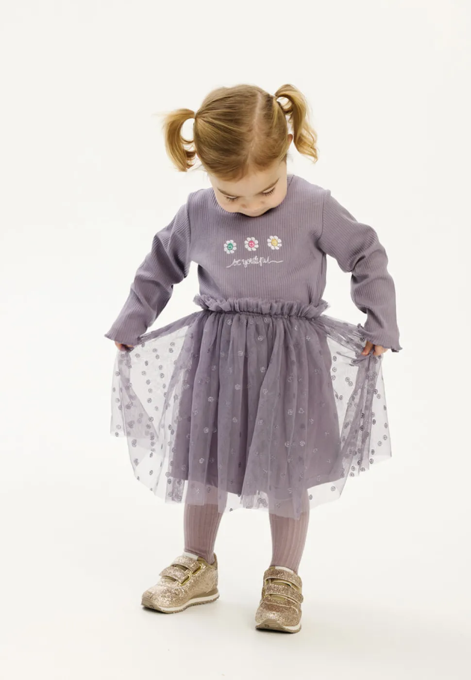 Princess Rib Bluse - GRAY RIDGE