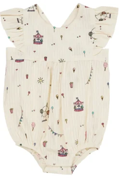 Printet romper m. seler - TIVOLI