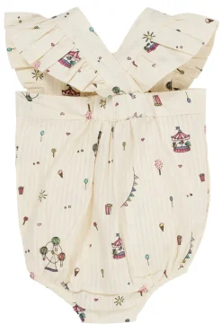 Printet romper m. seler - TIVOLI