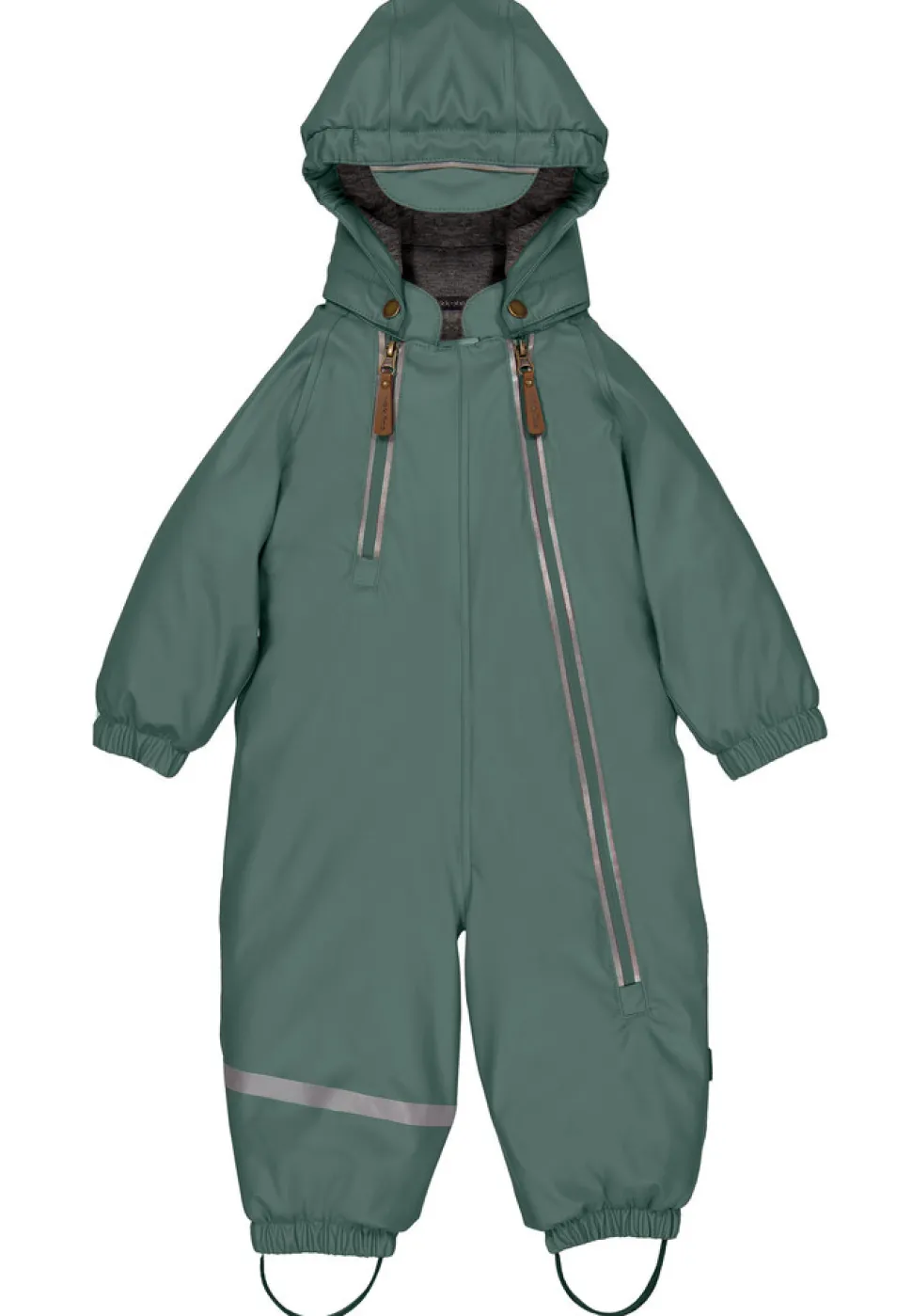 PU Flyverdragt 2 Zip Recycled - Balsam green