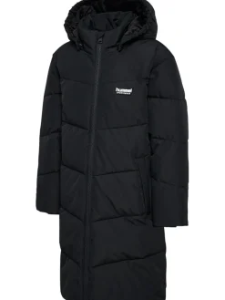 Puffer Lang Jakke - Black