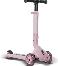 PUKY PUSH foldbart løbehjul m. LED pink