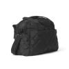 Pusletaske quiltet - black