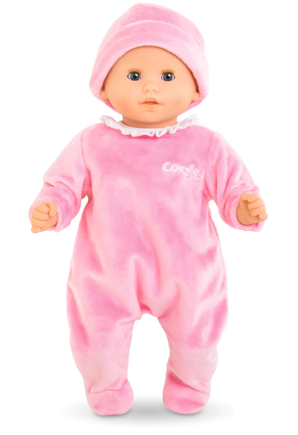 Pyjamas Pink + Hat 12"