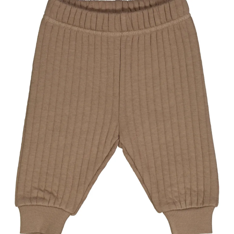 Quilt bukser - Walnut