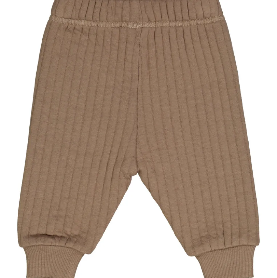 Quilt bukser - Walnut