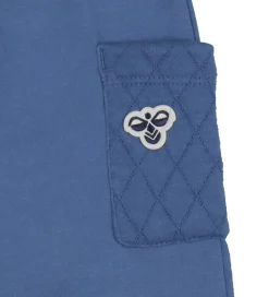 Quilt Lomme Sweatpants - Dutch blue