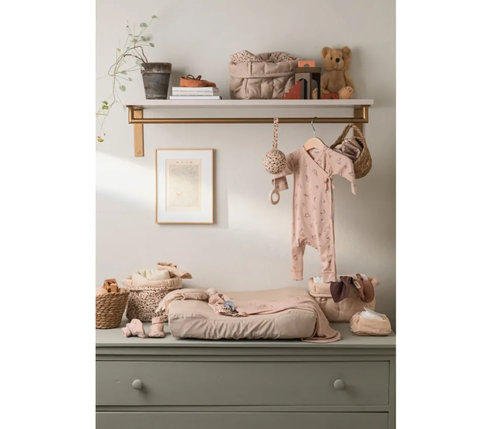 Quiltede kurve, 2 stk, Grey Sand