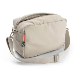 Quiltet barnevognstaske Sand