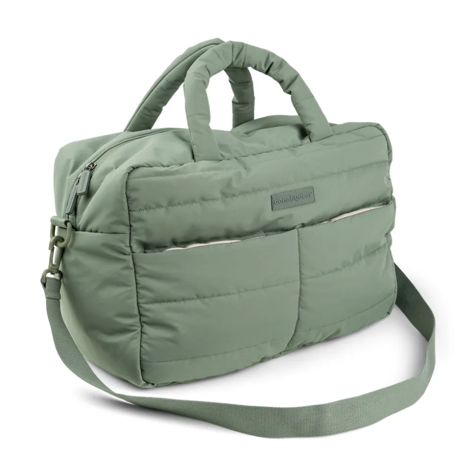 Quiltet pusletaske - grøn