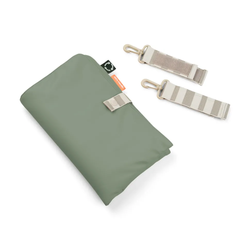 Quiltet pusletaske - grøn