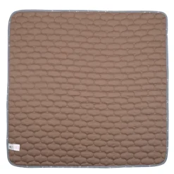 Quiltet tæppe, 90x90 cm - Stars