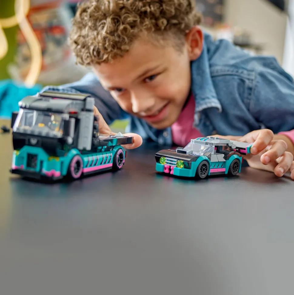 Racerbil og biltransporter 60406 LEGO® City