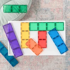 Ractangle Pack - magnetsæt 18 dele - rainbow