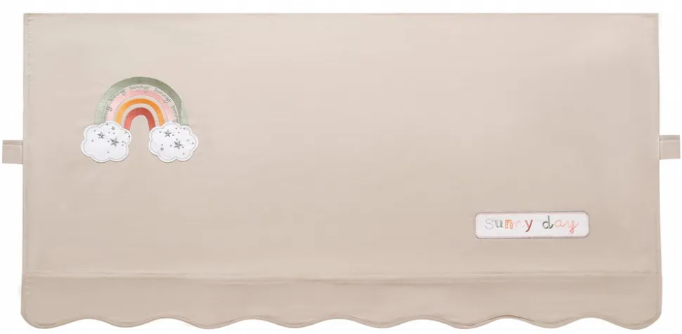 Rainbow Cream Markise til husseng 70x140