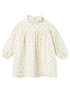 Raisa langærmet løs kjole - TURTLEDOVE