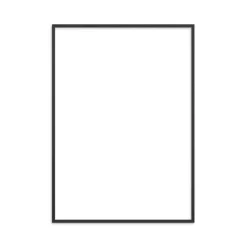 Ramme Sort Træ - 50x70