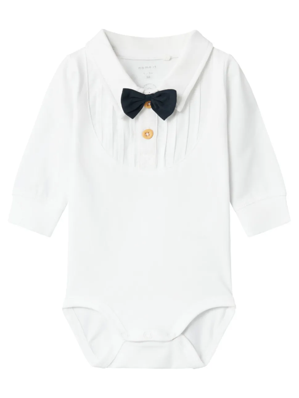 Ramus Langærmet Body - Bright White