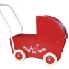 Rød dukkevogn
