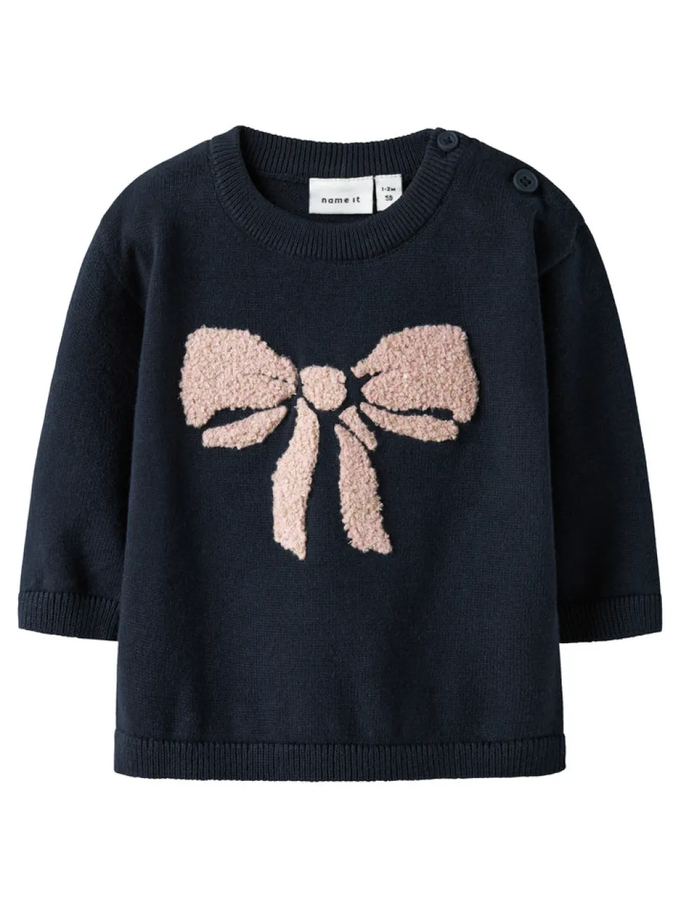 Rebow Striktrøje - Navy Blazer