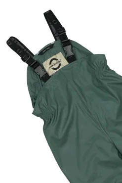 Regnsæt m. Fleece - Balsam green