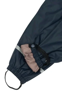 Regnsæt m. Fleece - Iceberg green