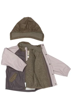 Regnsæt m. Fleece - Sparrow