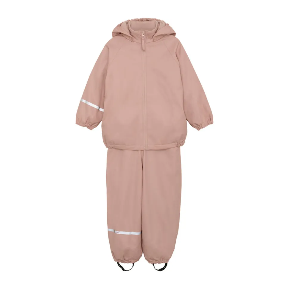 Regntøj lining PU - Misty Rose