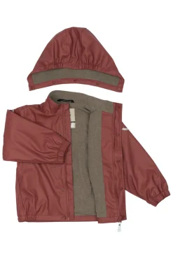 Regntøj med fleece - Apple butter