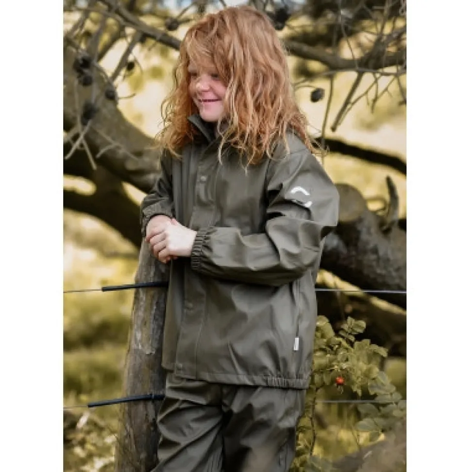 Regntøj Recycled - DUSTYOLIVE