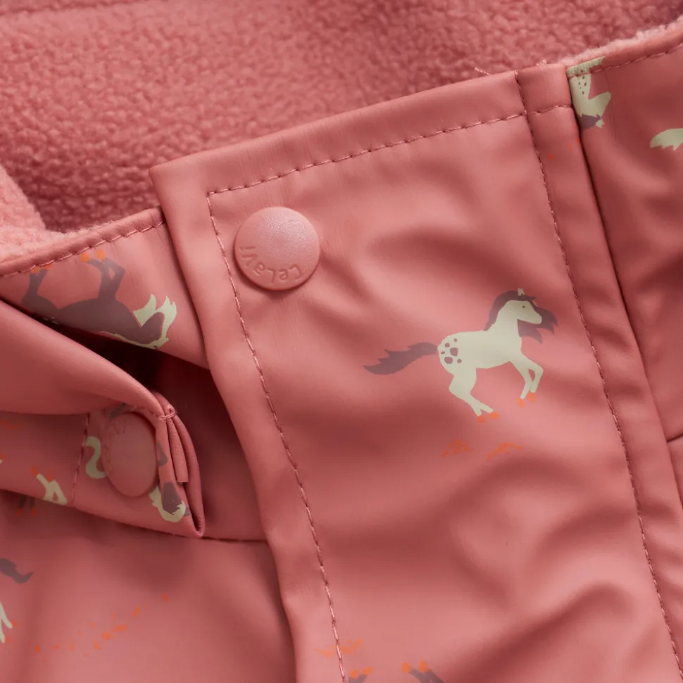 Regntøjsdragt m. Fleece - 5424