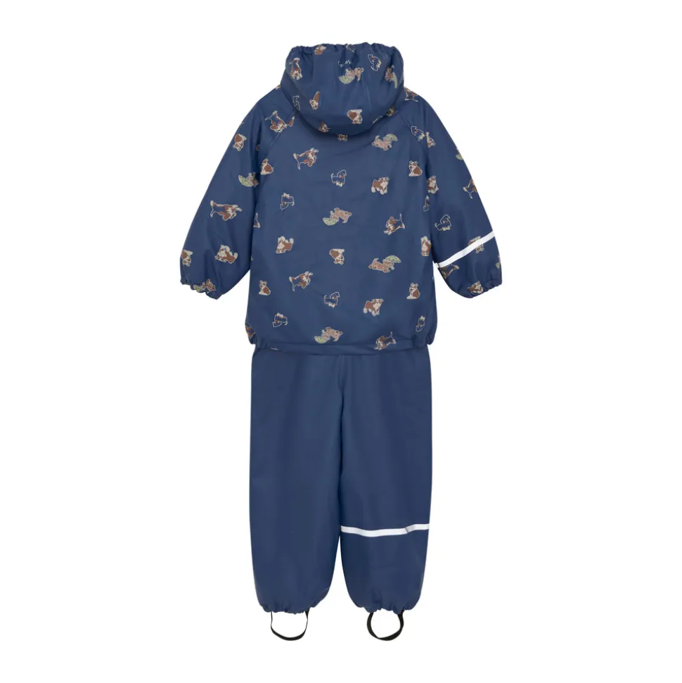 Regntøjssæt m. Fleece - 7934