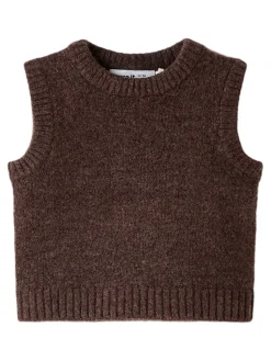 Reifyly Stikket Vest - Peppercorn