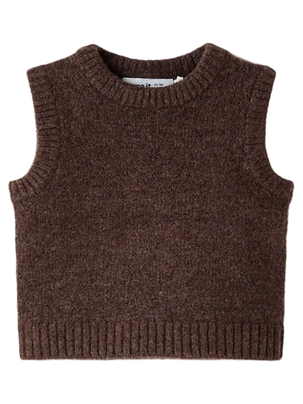 Reifyly Stikket Vest - Peppercorn