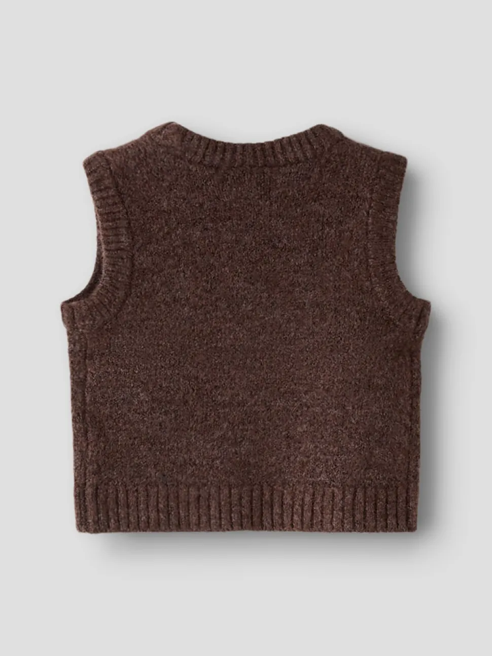 Reifyly Stikket Vest - Peppercorn