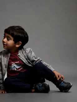 Reiner Sweat Cardigan m. Lynlås - Grey Melange