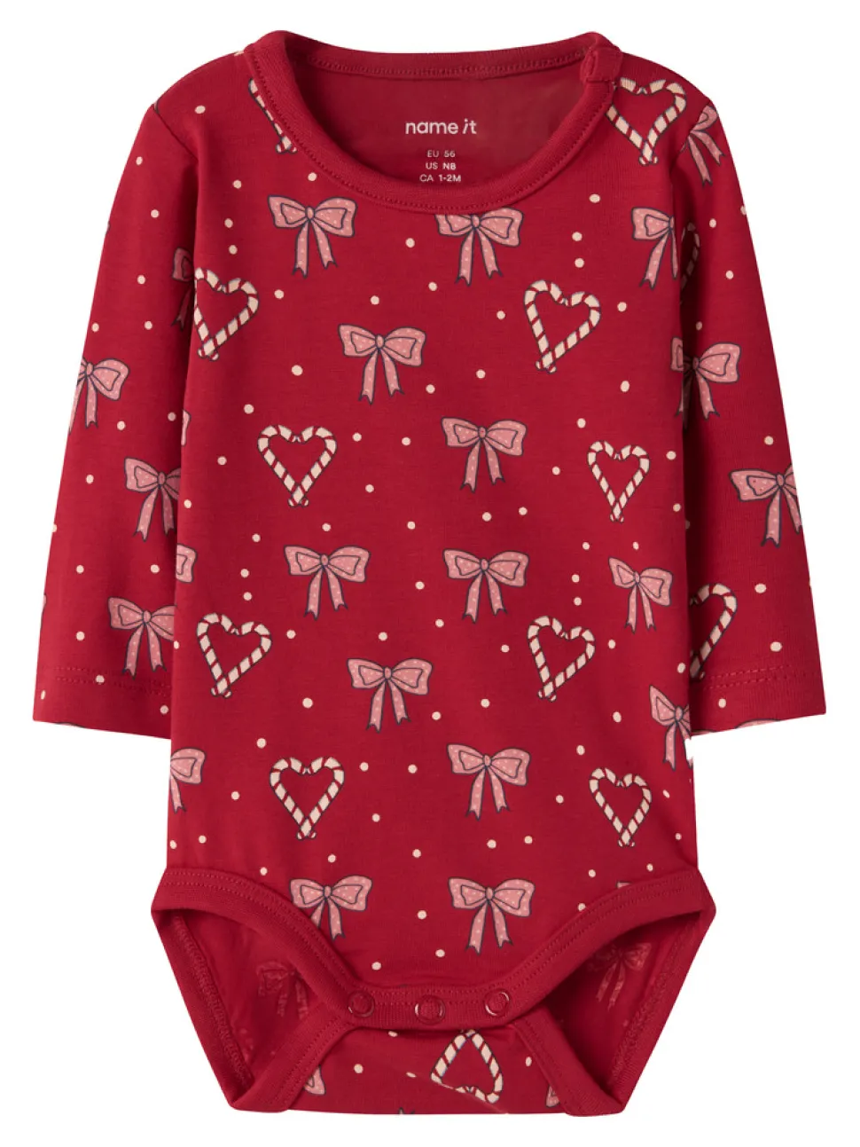 Ri Langærmet Body - Jester Red