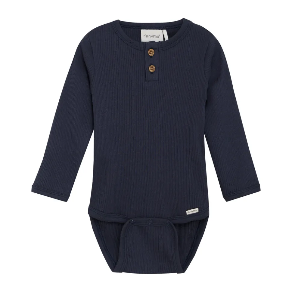 Rib Body Langærmet - 7021