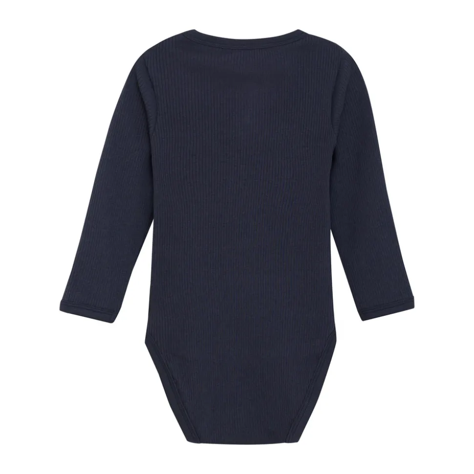 Rib Body Langærmet - 7021