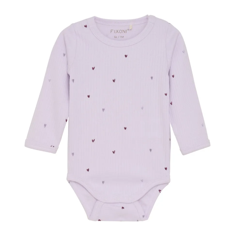 Rib Body Langærmet - 6380