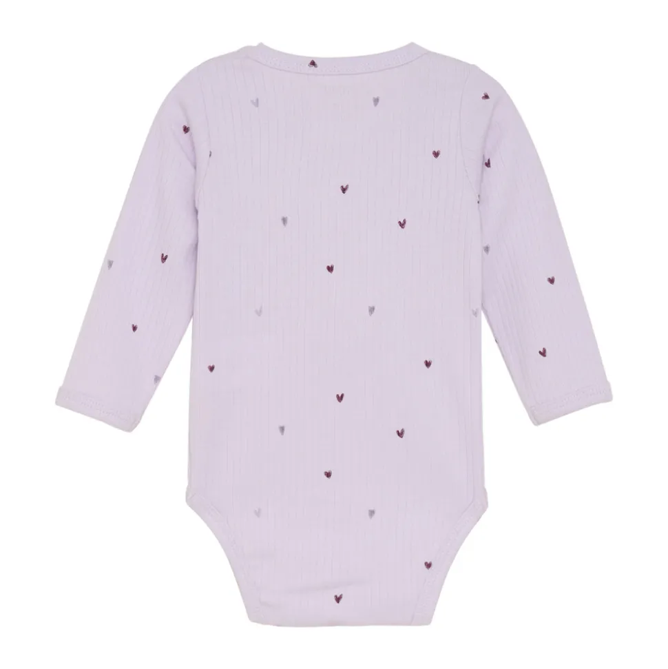 Rib Body Langærmet - 6380